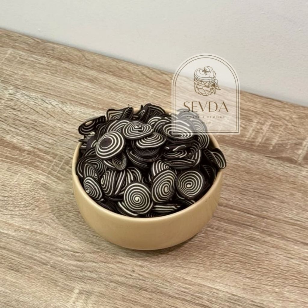 

Kue Kuping Gajah Mini/Keripik Kuping Gajah Mini Hitam 250grm