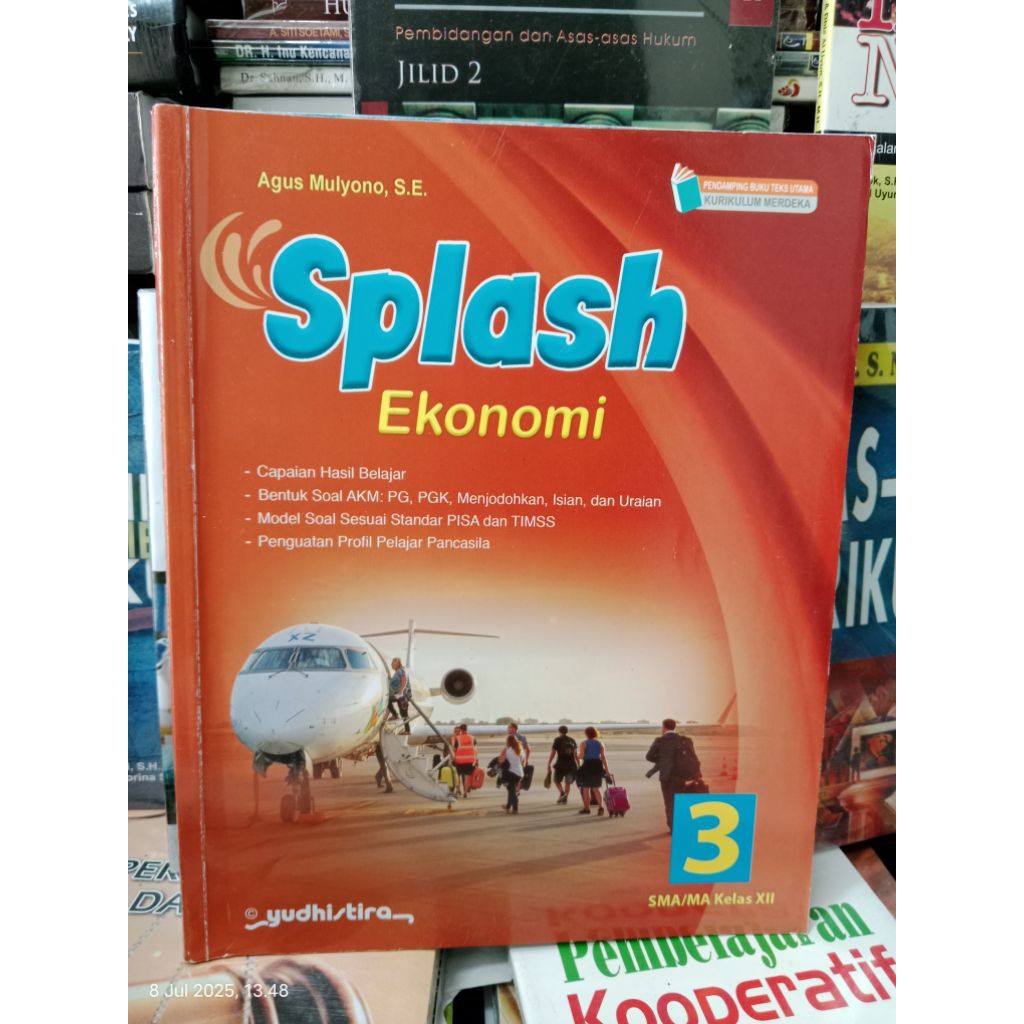 Buku Splash Ekonomi Kelas 12 SMA Kurikulum Merdeka /Yudhistira