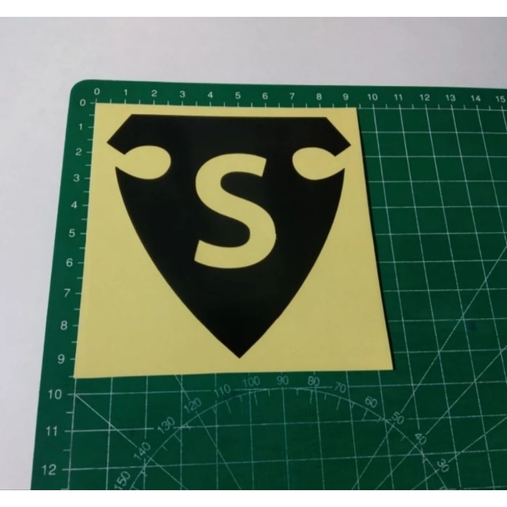 

stiker cutting superman