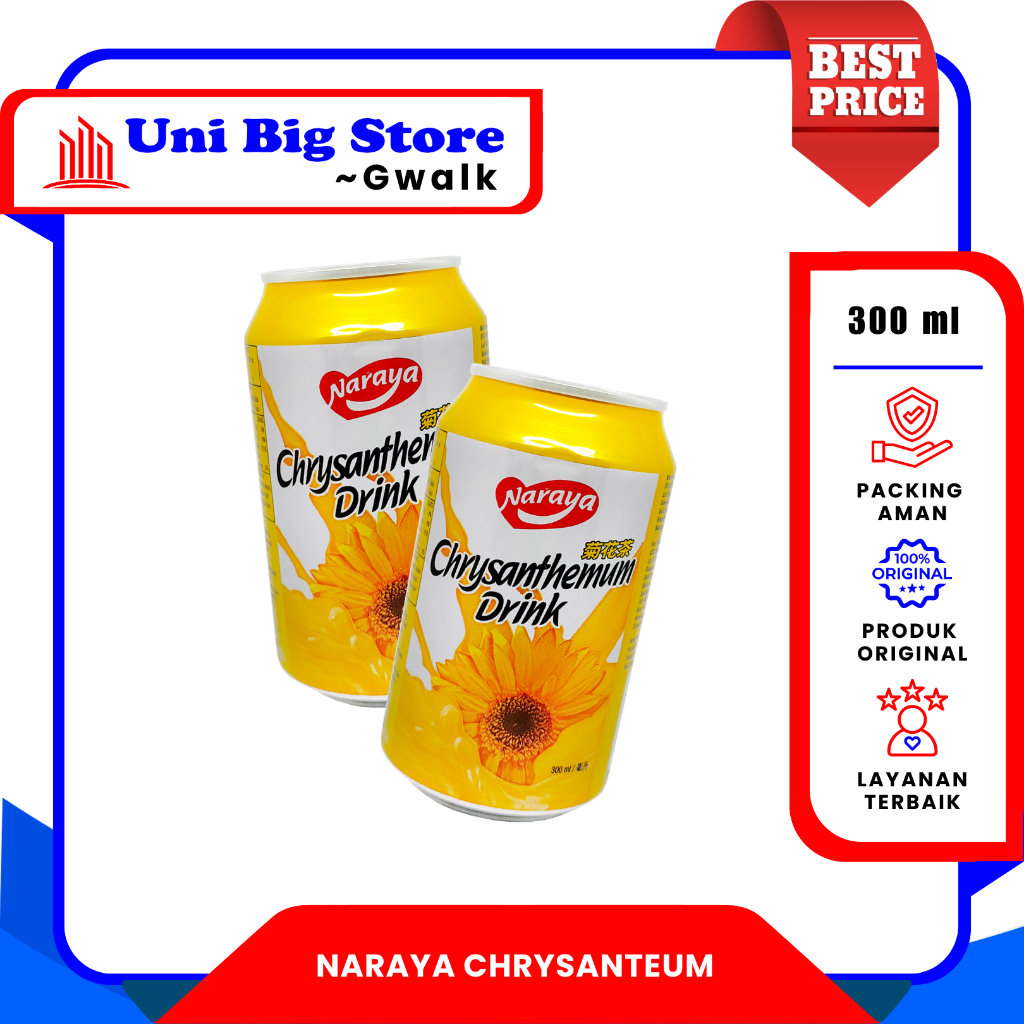 

NARAYA CHRYSANTHEmUM TEH BUNGA KRISANTEUM CI HWA CING - 300 ml