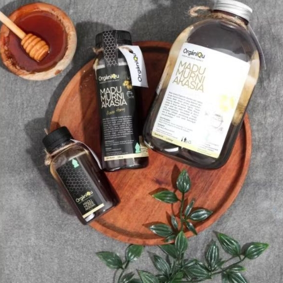 

OrganiQu Madu Akasia Mentah Murni Madu Hutan Asli Original OrganiQu