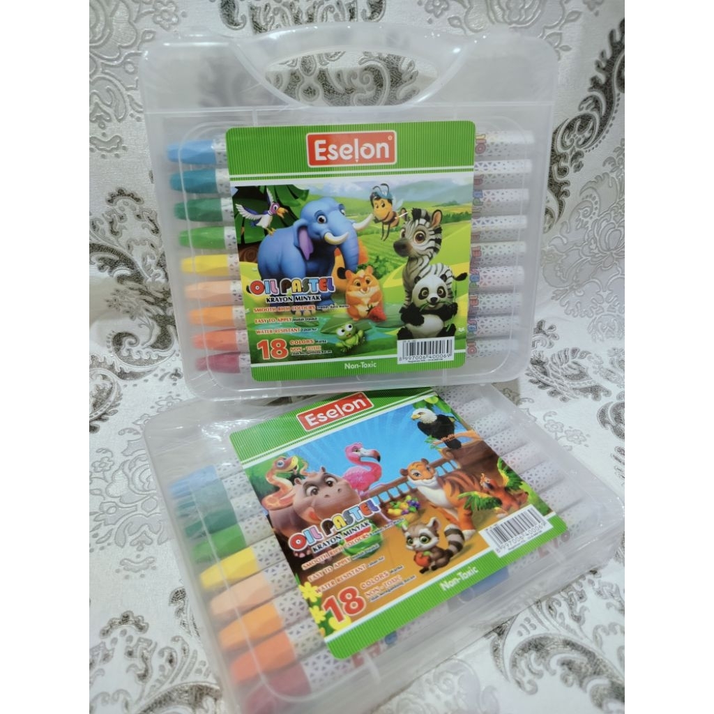 

ESELON OIL PASTEL 18WARNA KRAYON ESELON