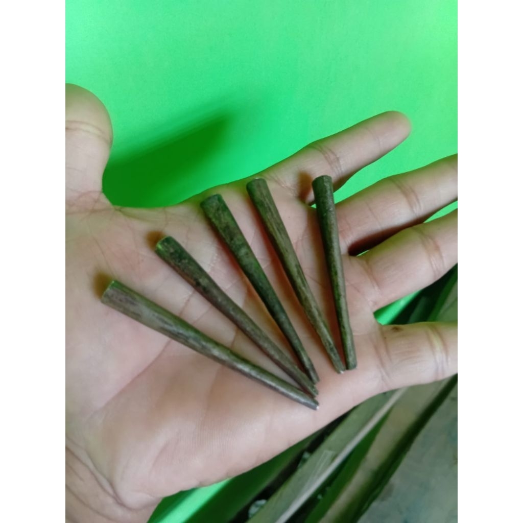 Srumbung bilah keris 7 cm setengah kodi / 10 biji