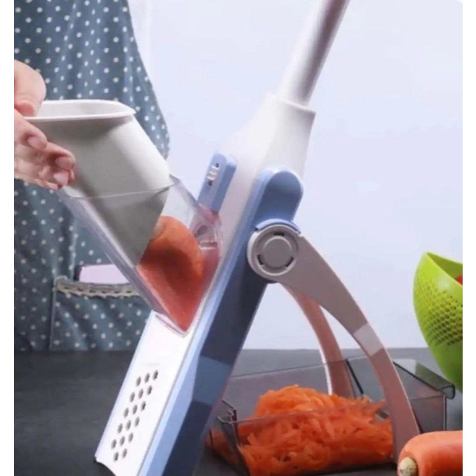 Pemotong sayur serbaguna / pemotong sayur tekan