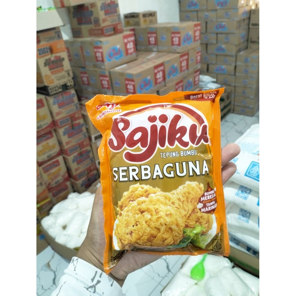 

SAJIKU TEPUNG SERBAGUNA 220GRAM / TEPUNG BUMBU SAJIKU