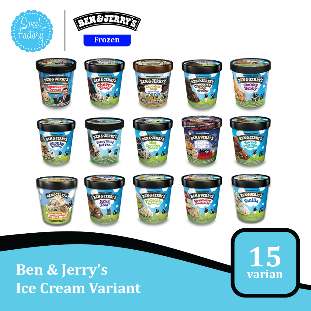 

Ice Cream Ben & Jerrry - Ice Cream Impor USA