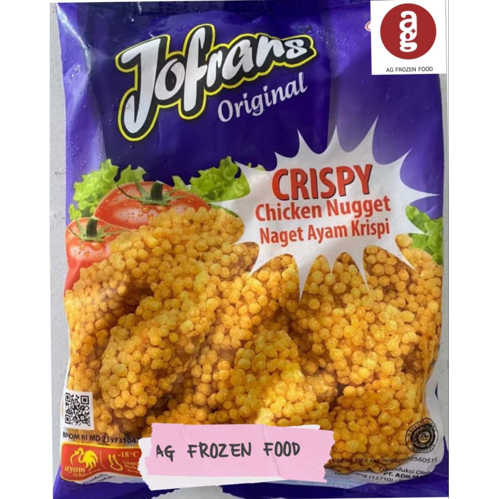 

Jofrans Nugget Crispy Original 500gr