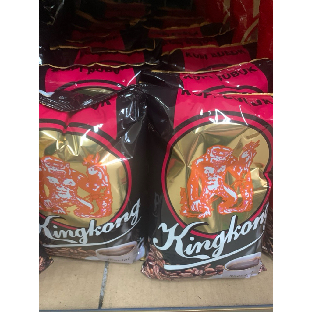 

Kopi Kingkong Khas Bangka Sedang Hitam 400 gr