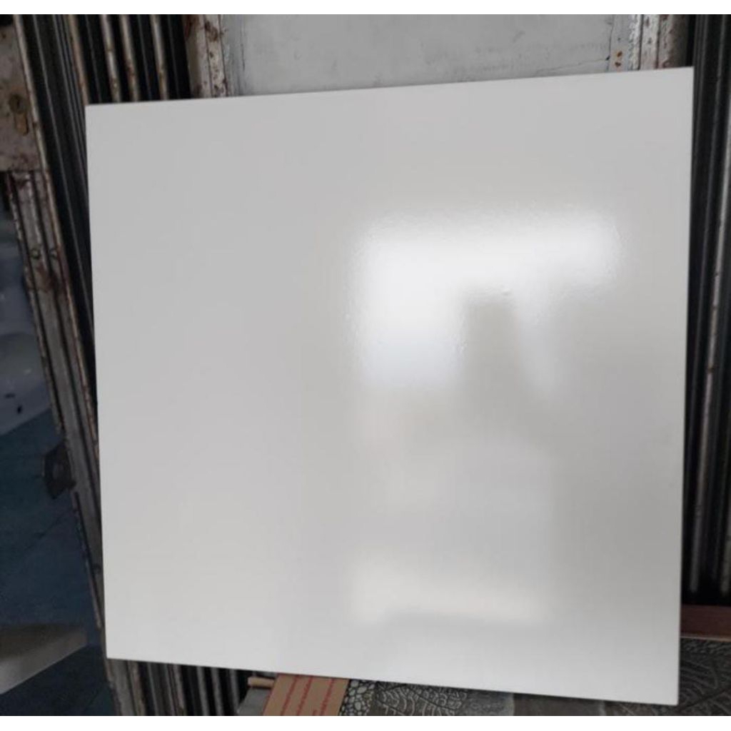 keramik lantai putih polos 40 x 40 Bianco 003506 ceramic Italiana brand mulia tile