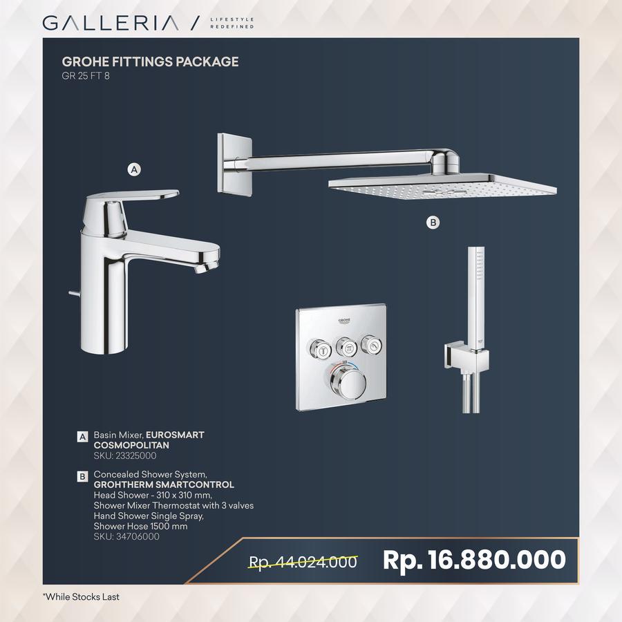 Grohe Fitting Package / Grohe Paket Shower