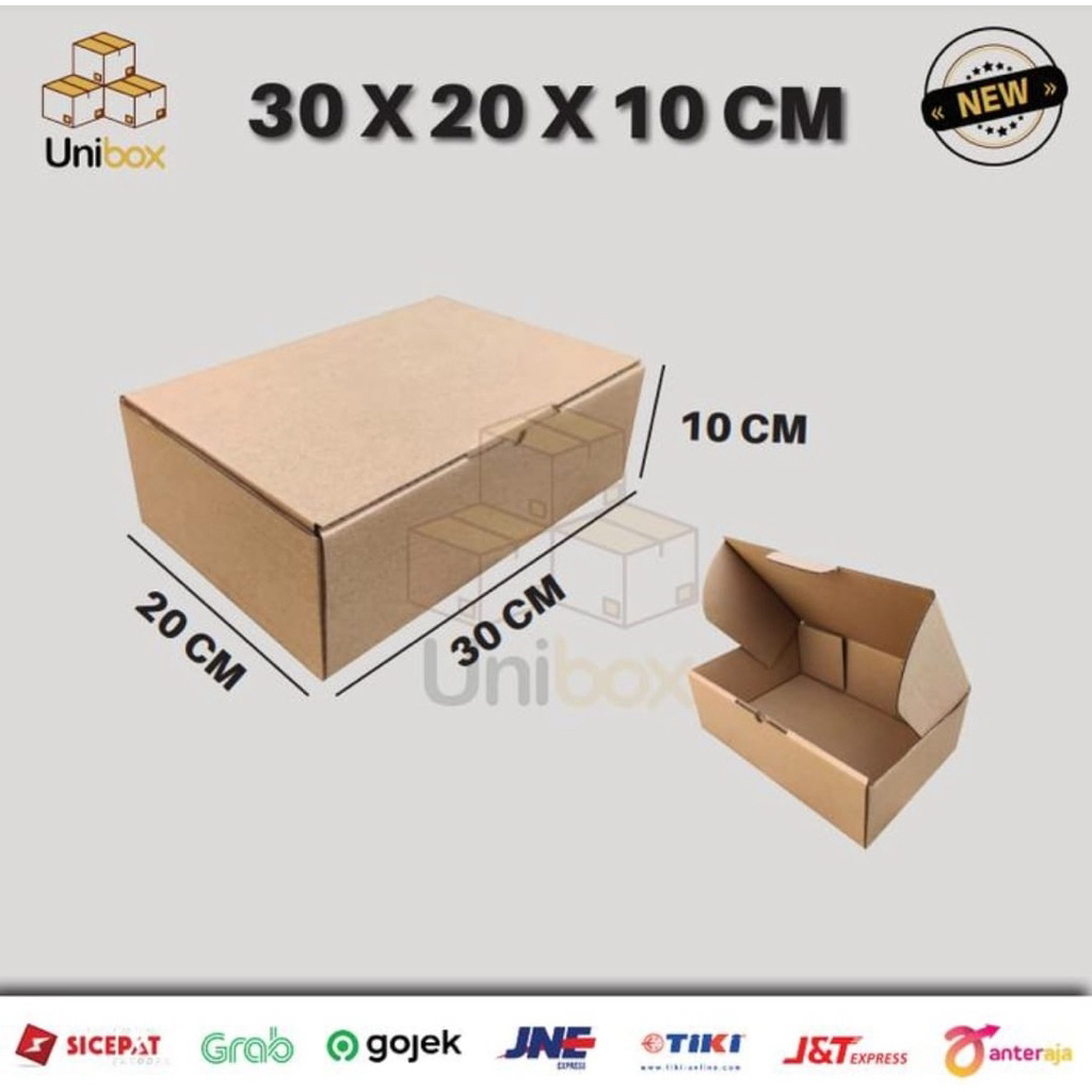 

Kardus Die Cut | 30x20x10 cm | Box Die Cut