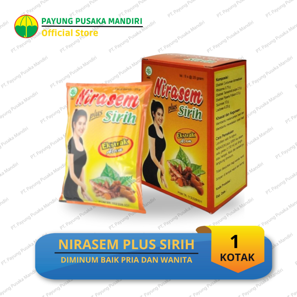 

Nirasem plus Sirih, diminum baik pria dan wanita