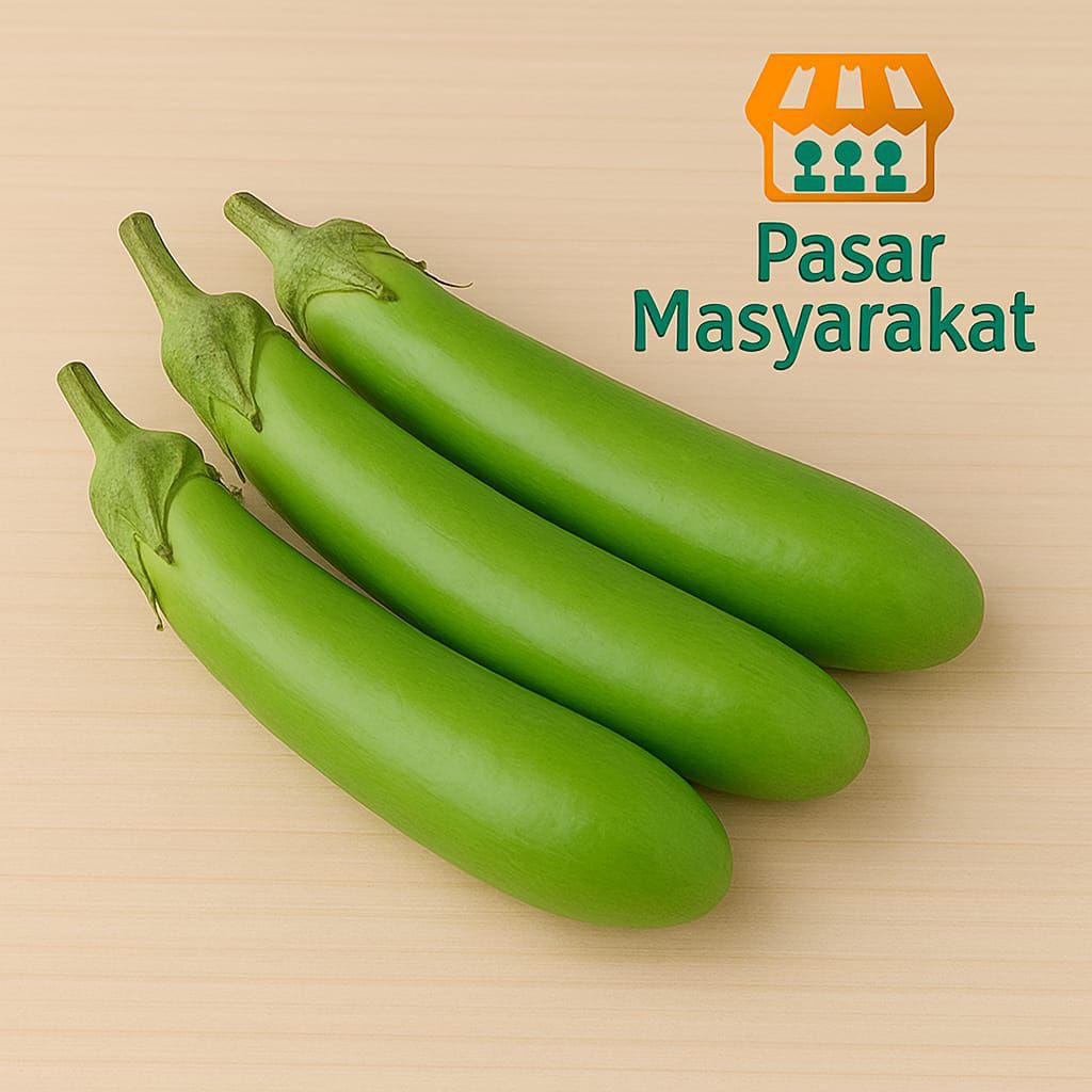 

Terong Hijau Segar 500 Gram Pasar.Masyarakat