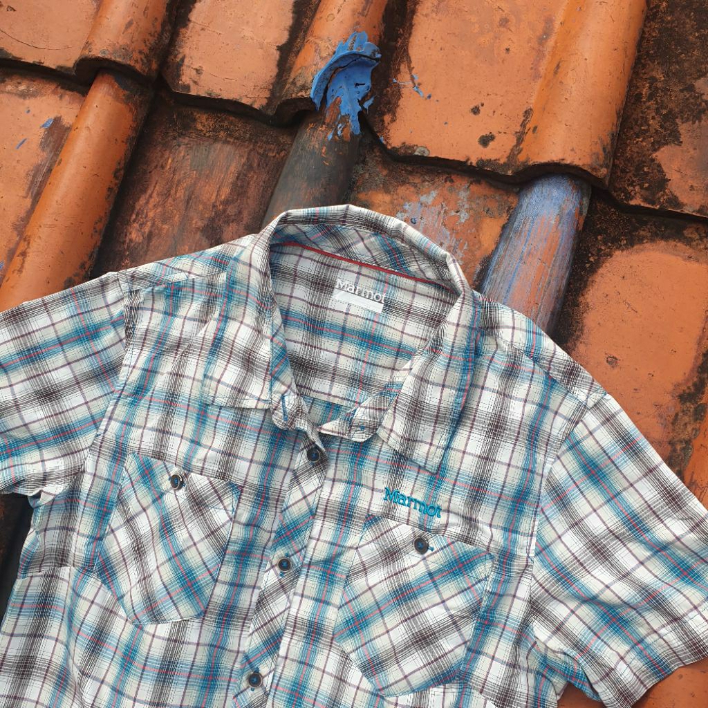 Kemeja kotak kotak MARMOT