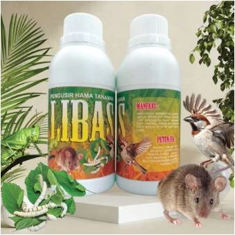 LIBAS 250 - Racun Tikus Cair Obat Tikus Racun Hama Padi Tanaman Pembunuh Tikus Belalang Burung Ulat 