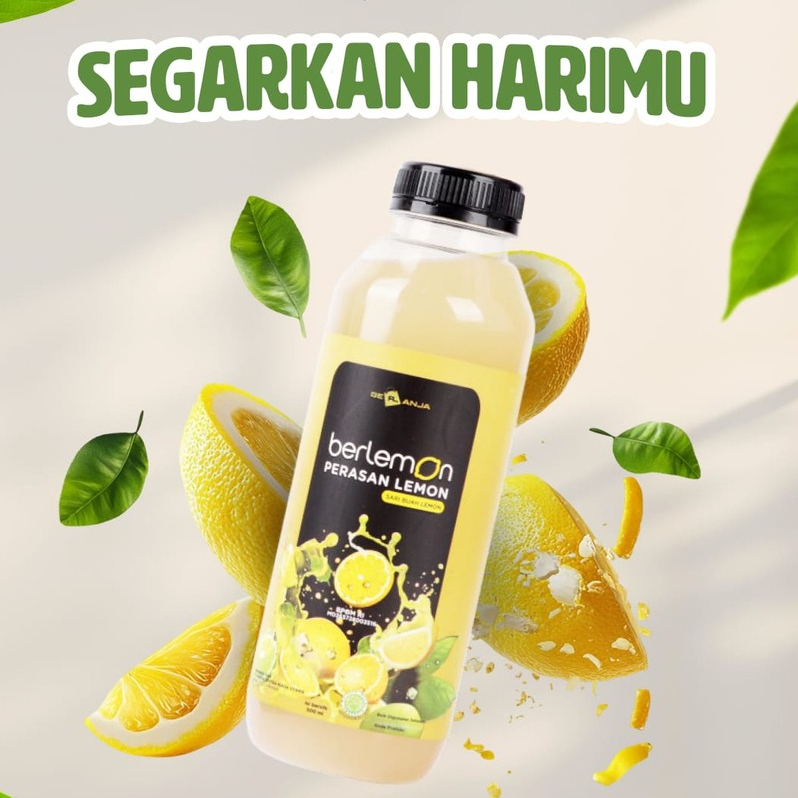 

Berlemon Minuman Diet Herbal Halal Pure Lemon 500ml Asli BPOM