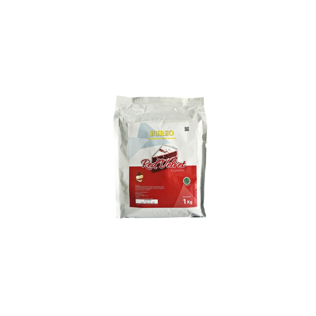 

BUREO Red Velvet Crumbs Biscuit 1kg / Red Velvet Crumb