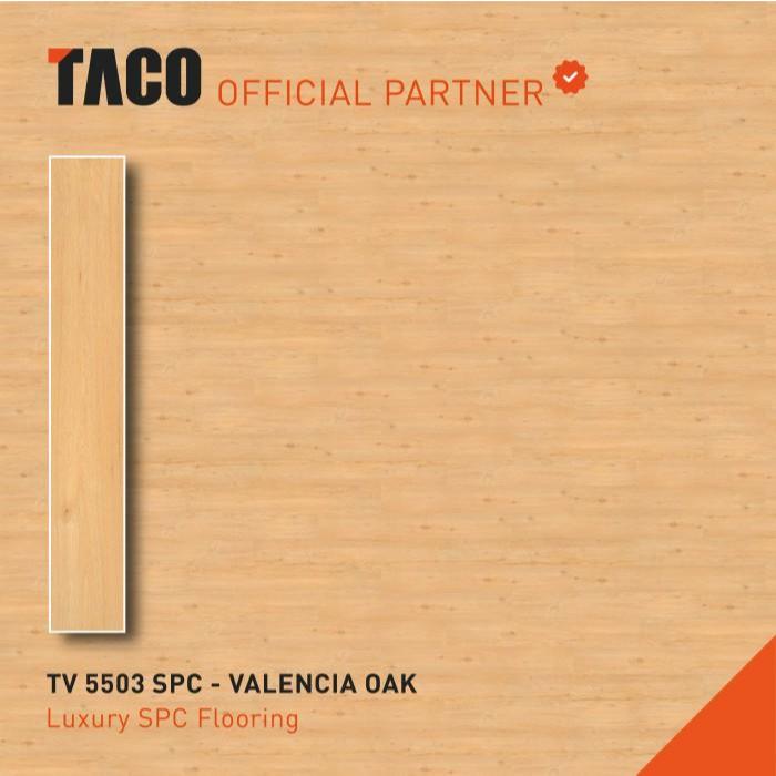 TACO Lantai SPC 5mm - TV 5503 Valencia Oak