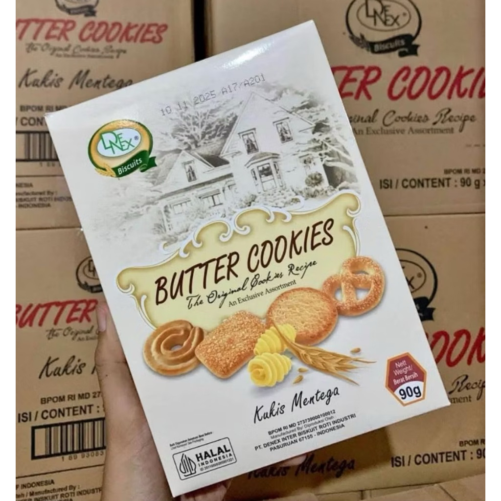 

Cemilan Denex Butter Cookies 90gr