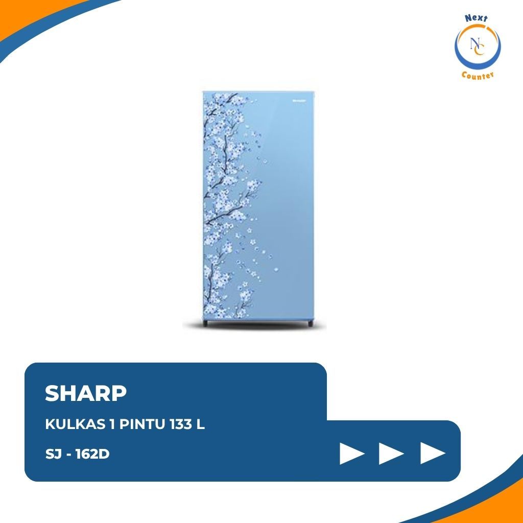 KULKAS LEMARI ES PENDINGIN SAKURA KIREI SHARP SJ 162