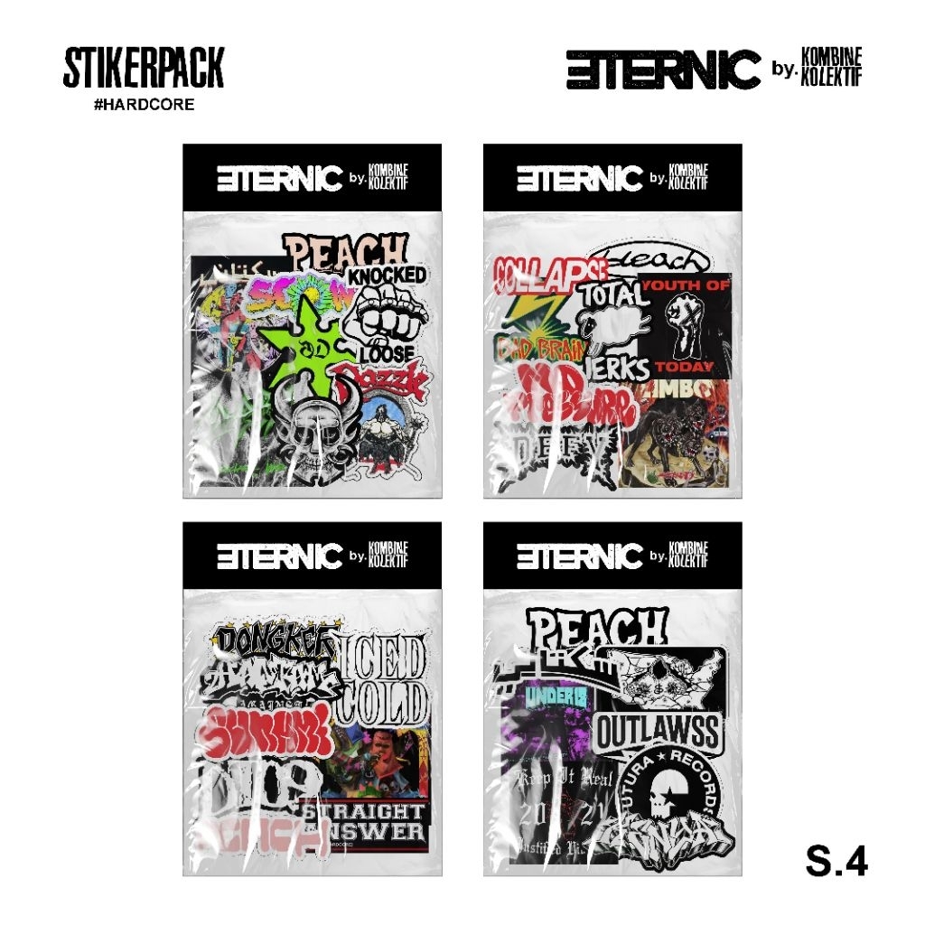 

Stickerpack Band Hardcore Series 4