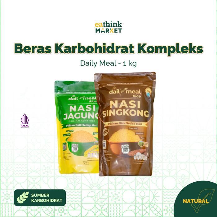 

Beras Jagung dan Singkong Karbohidrat Kompleks Lokal Tanpa GMO - Daily Meal 1 kg