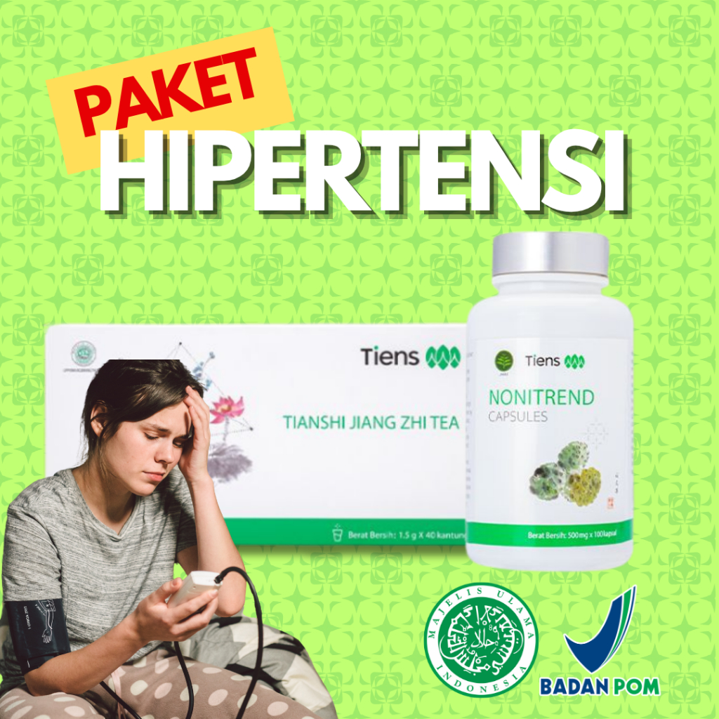 Tiens Obat Herbal Hipertensi Darah Tinggi Rekomendasi halal bpom
