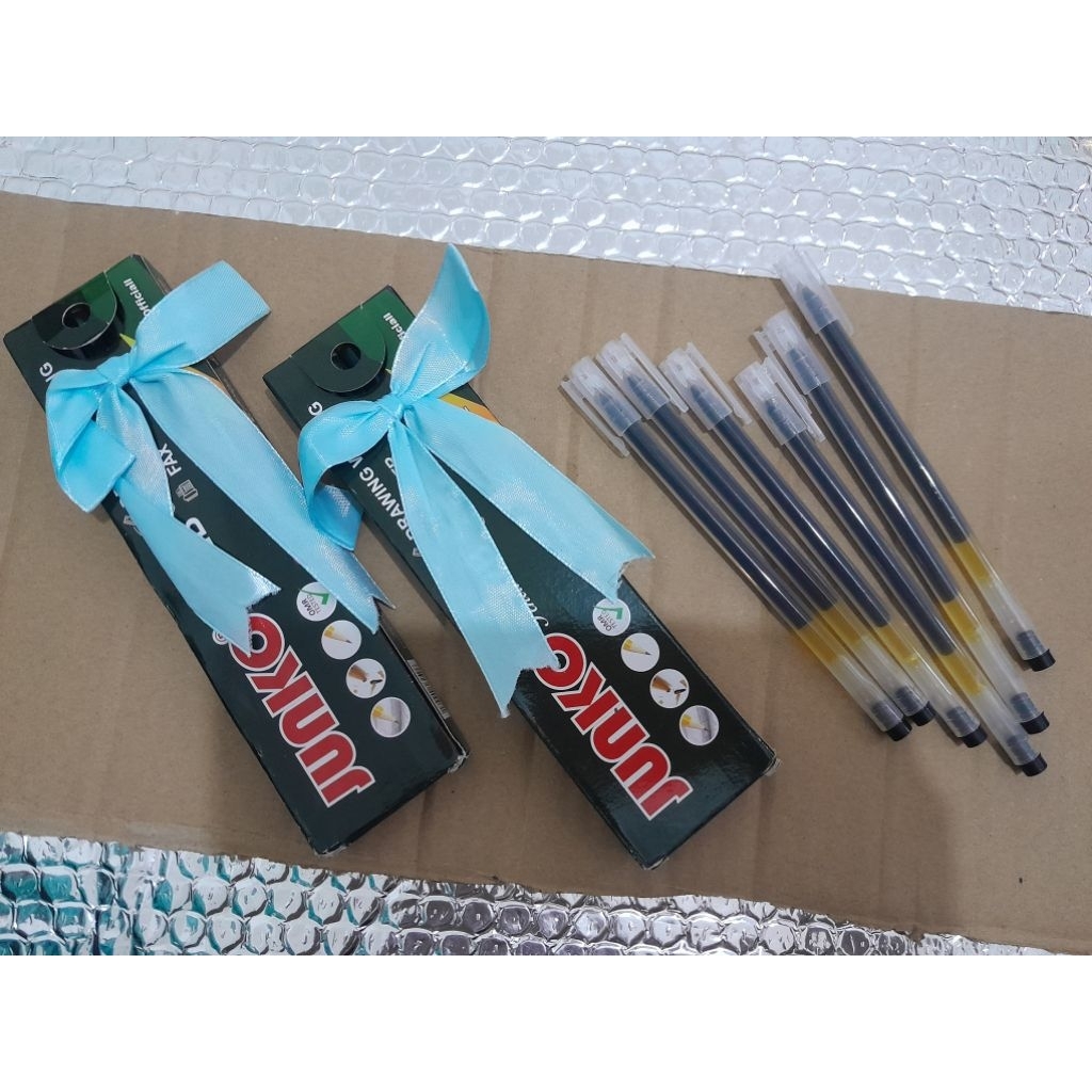 

[PRELOVED] PENSIL 2B JUNKO / PENSIL MURAH + Pena Transparant Pen Gel / Pulpen Gel Polos 0.5mm Pena Cair / Gel Pen Pulpen Gel 3 Warna 0.5mm