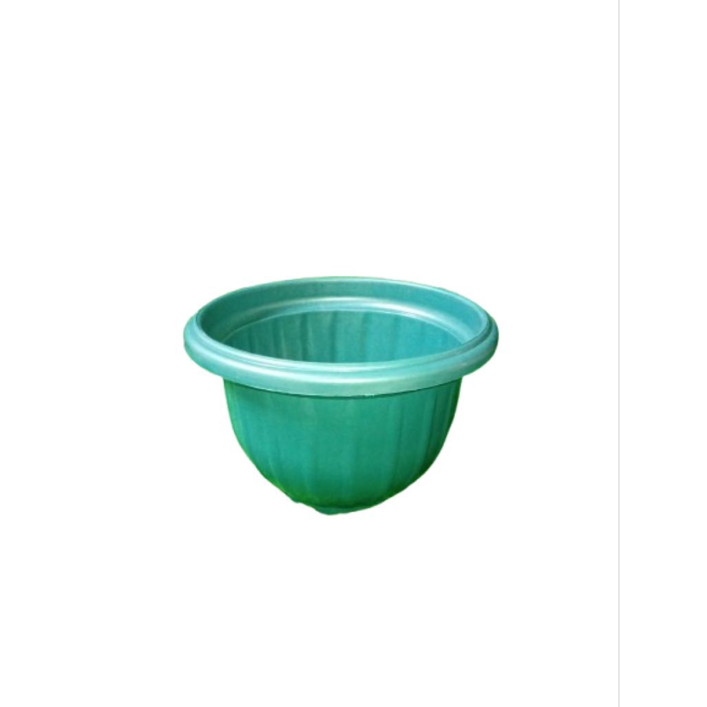 Pot Bunga Hijau - Pot 30 Hitam - Pot Gentong - Pot Plastik