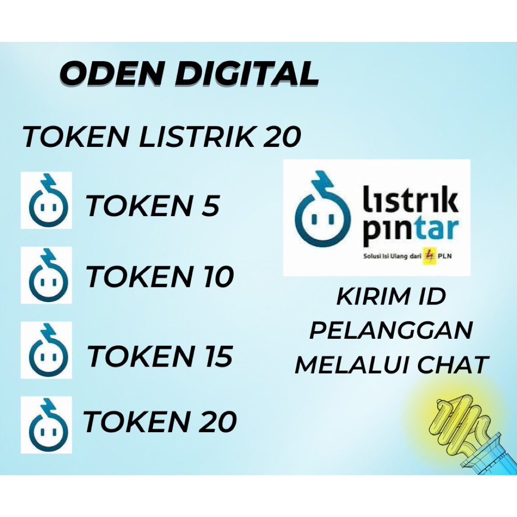 TOKEN LISTRIK PLN 20rb