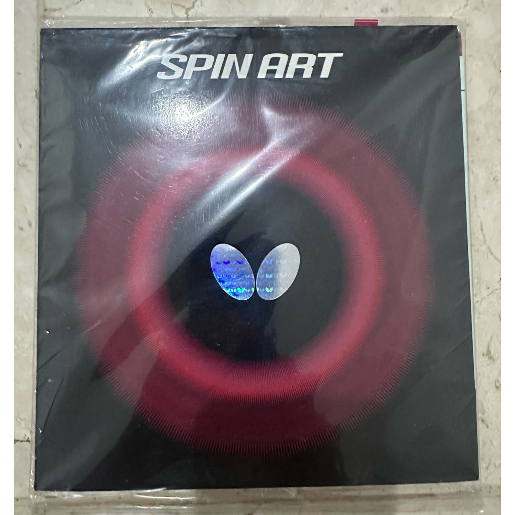 Karet Pingpong Butterfly Spin Art