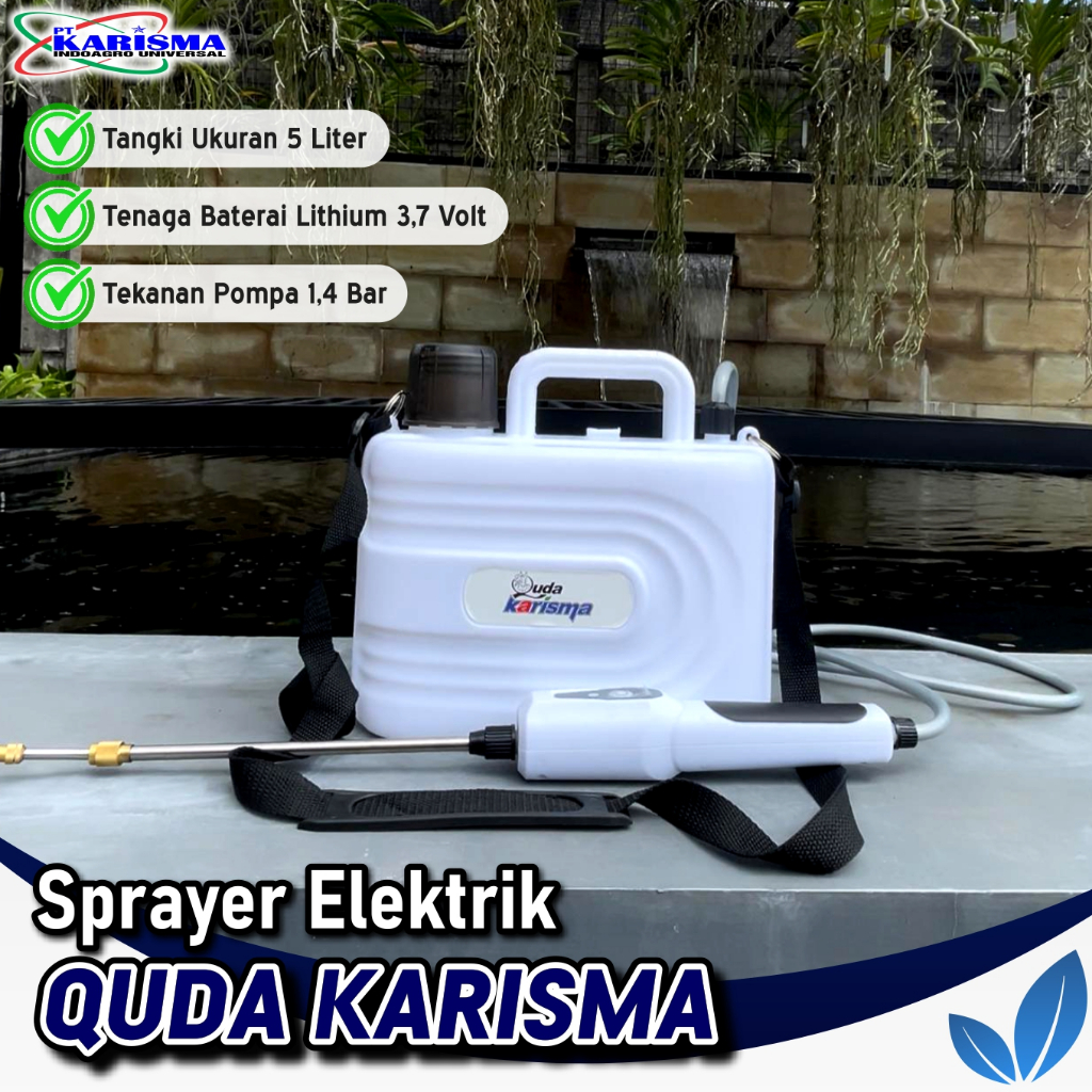 SPRAYER QUDA KARISMA - 5 Liter / Sprayer Elektrik / Electric Mini Kapasitas 5 Liter