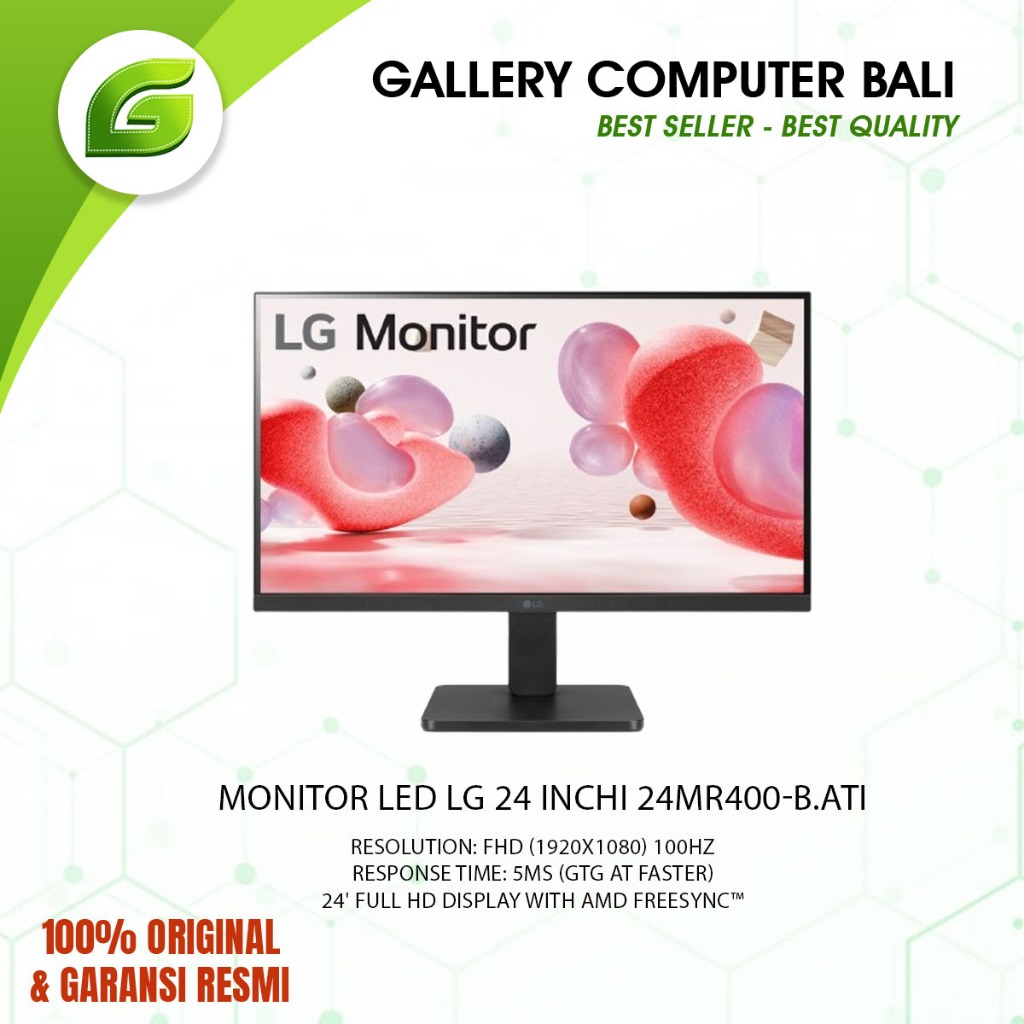 MONITOR LED LG 24 INCHI 24MR400-B.ATI