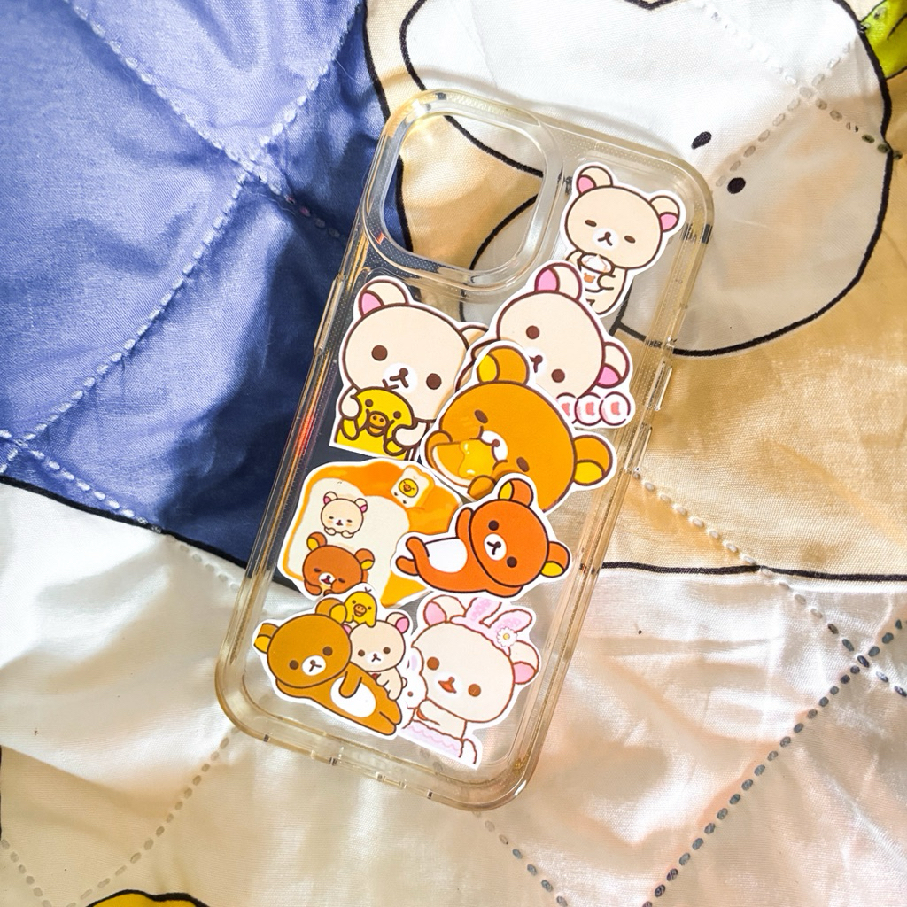 

Rilakkuma Deco Sticker Pack include 20 pcs aesthetic korean vintage cute waterproof
