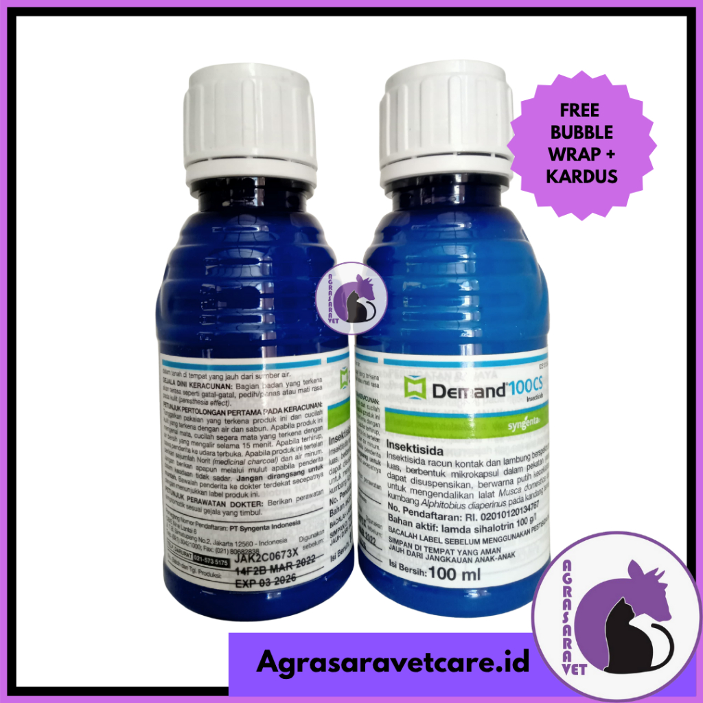Demand 100 Cs 100ml -Insektisida Anti Rayap Dan Lalat