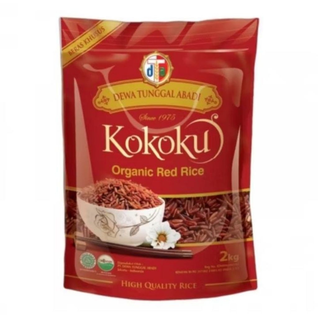 

Kokoku Organic Red Rice Beras Merah 2kg