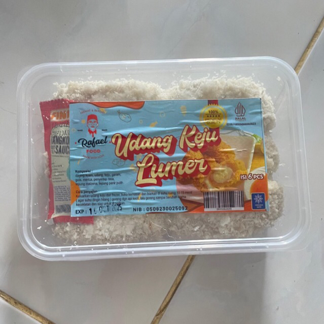 

Udang Keju Lumer Isi 6 + Saus