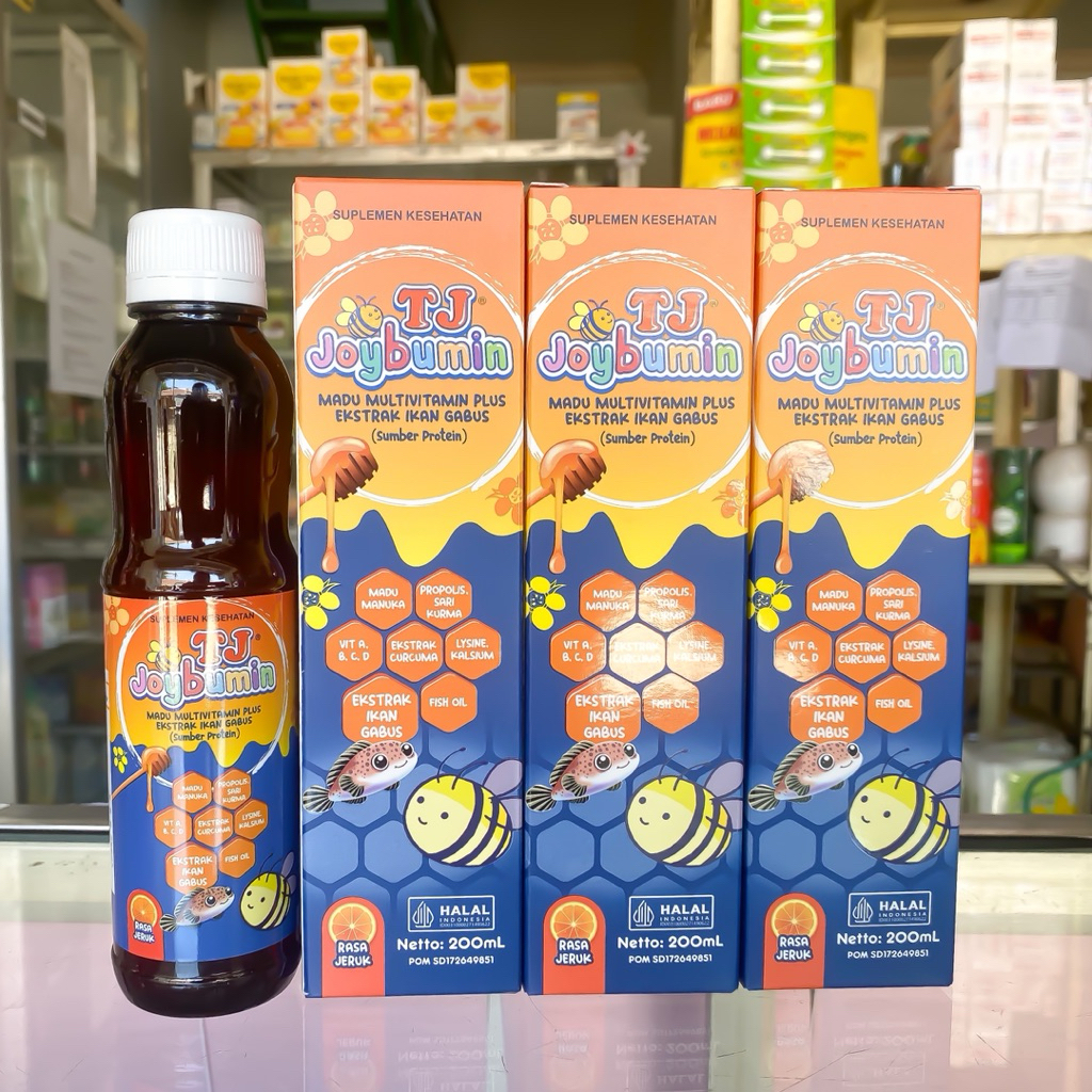 

MADU TJ JOYBUMIN RASA JERUK 200 ML