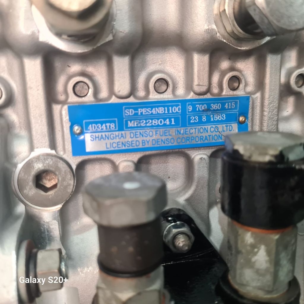 Injection Pump Bospom Assy Mitsubishi Ps125 Canter Turbo Original