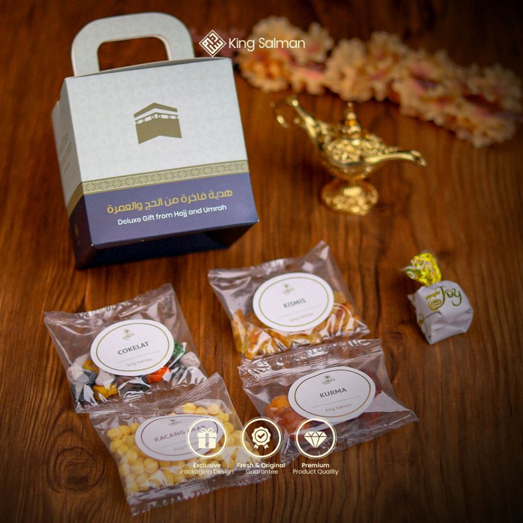 

King Salman - Oleh-Oleh Haji & Umroh SHAFA Navy - Non Zam Zam