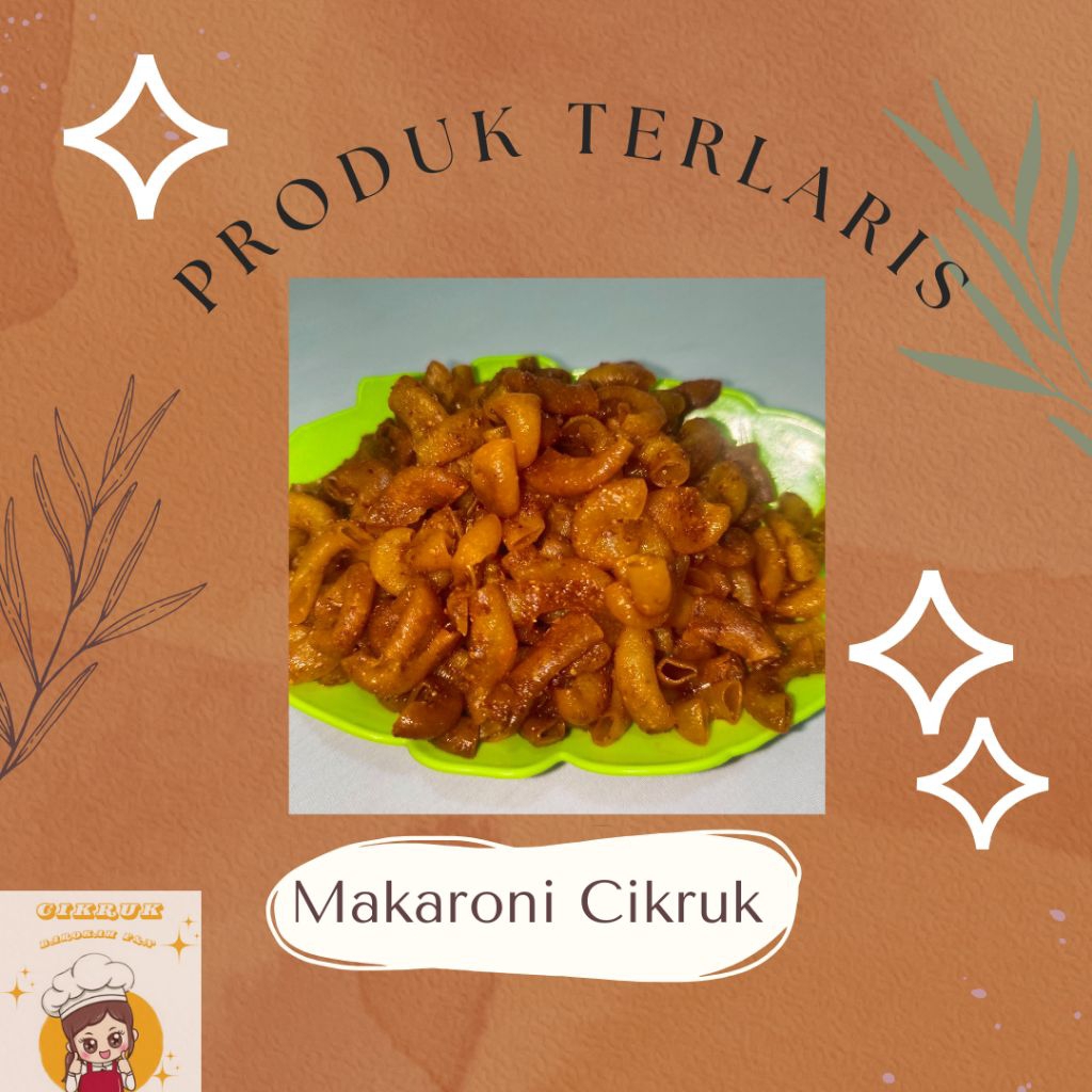 

Makaroni Cikruk Daun Jeruk 250 Gram, 500 Gram, 1 Kg Renyah Gurih