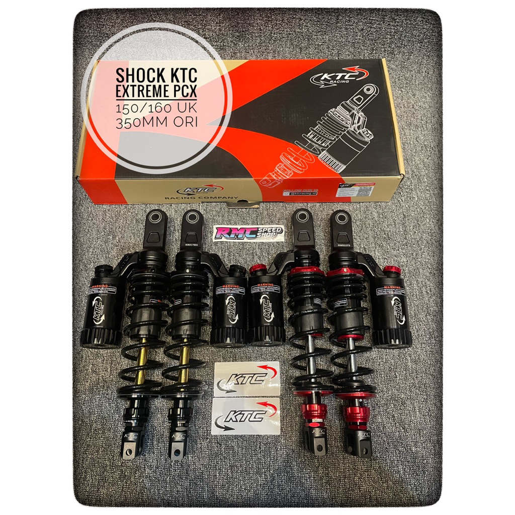 Shock Ktc racing Extreme pcx 150 pcx 160 ukuran 350mm klik aktif original / Shock Ktc Pcx 150 / pcx 