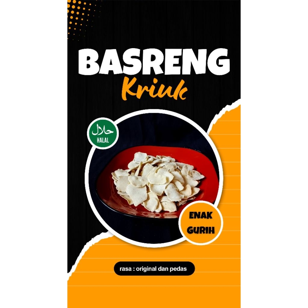 

keripik basreng / basreng kriuk 250gram