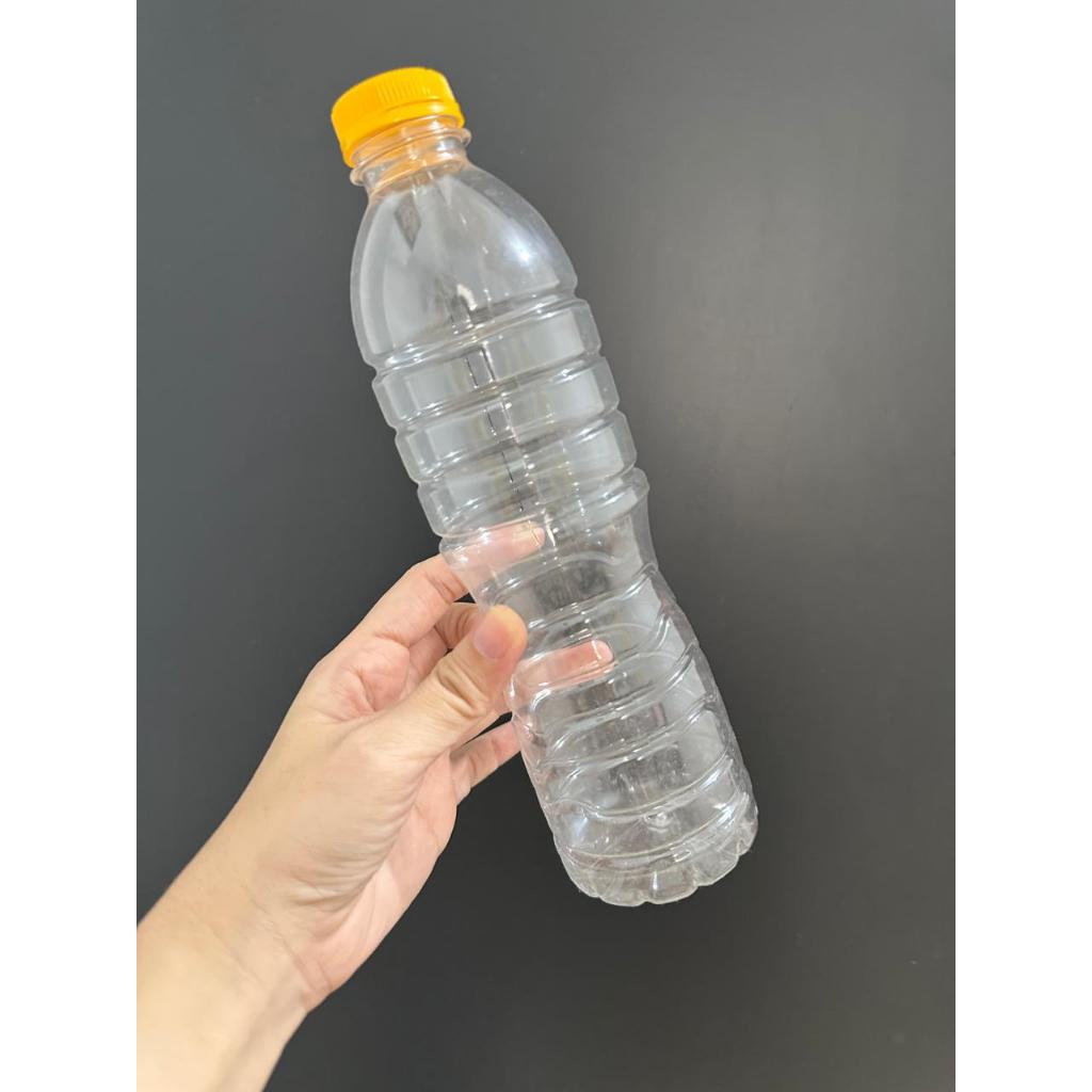 Botol Jamu 600 ml / Botol Plastik 600 Ml / 50 Pcs + Packing Dus