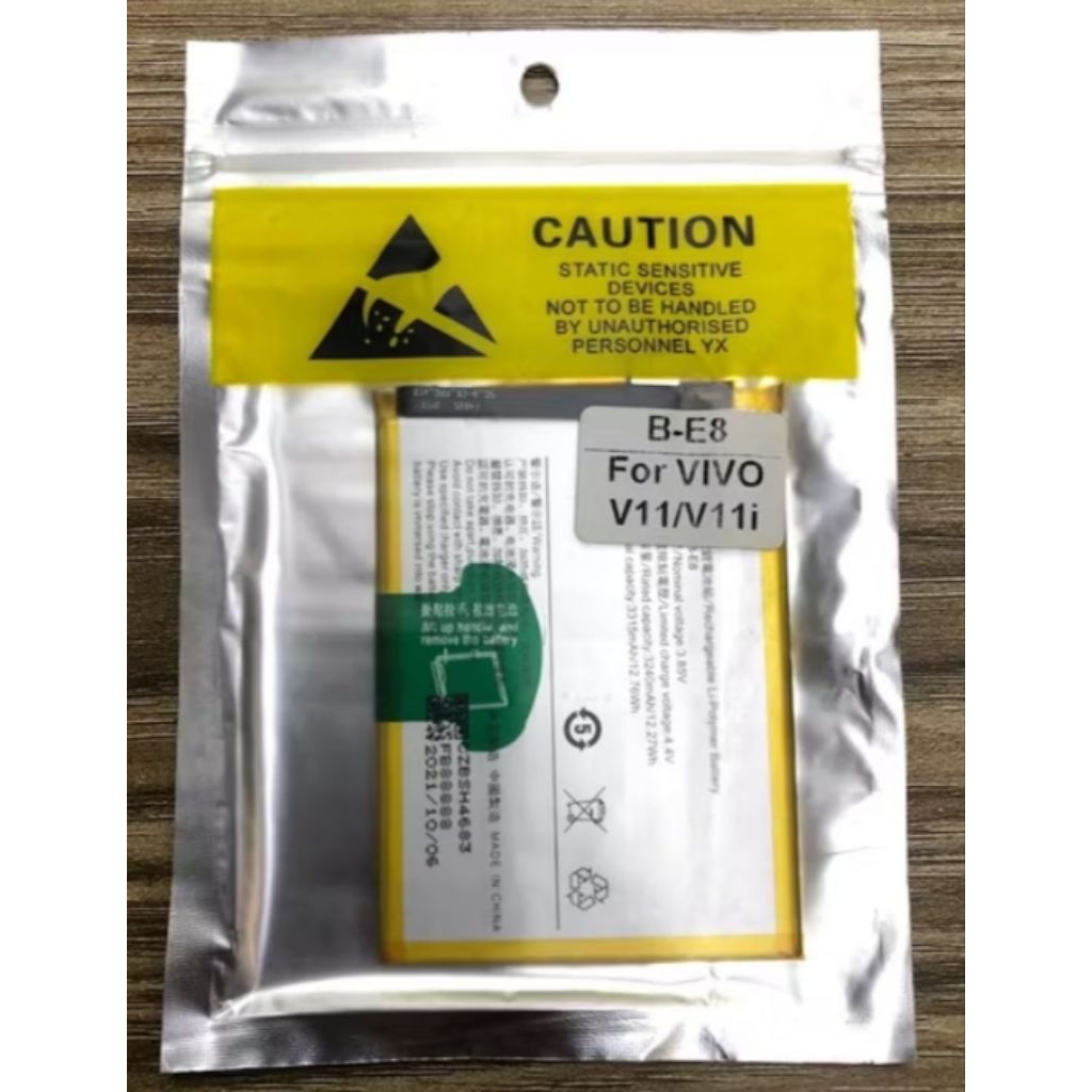 Baterai Batteray Batere Original Vivo V11 BE8 V11i BE8
