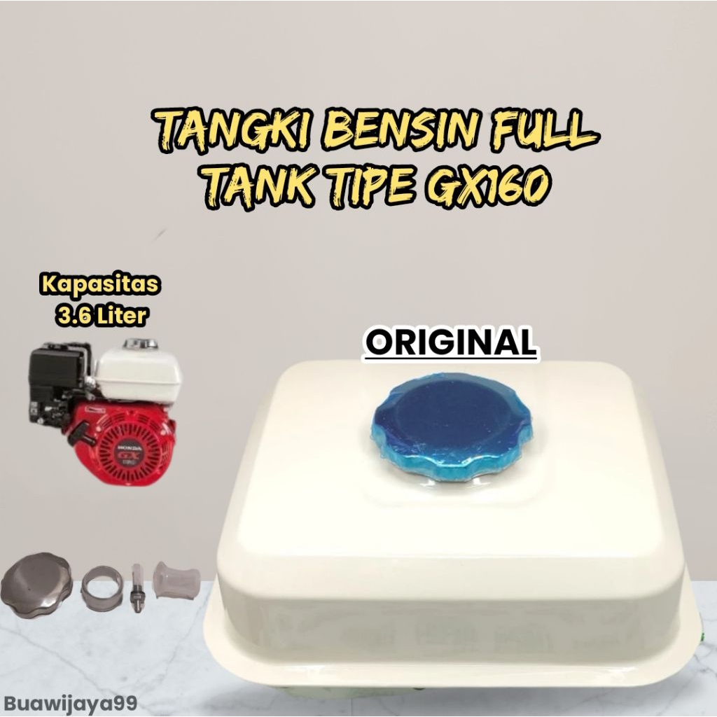 Fuel tank assy GX160 GX200 tangki bensin mesin penggerak diesel sedot air alkon