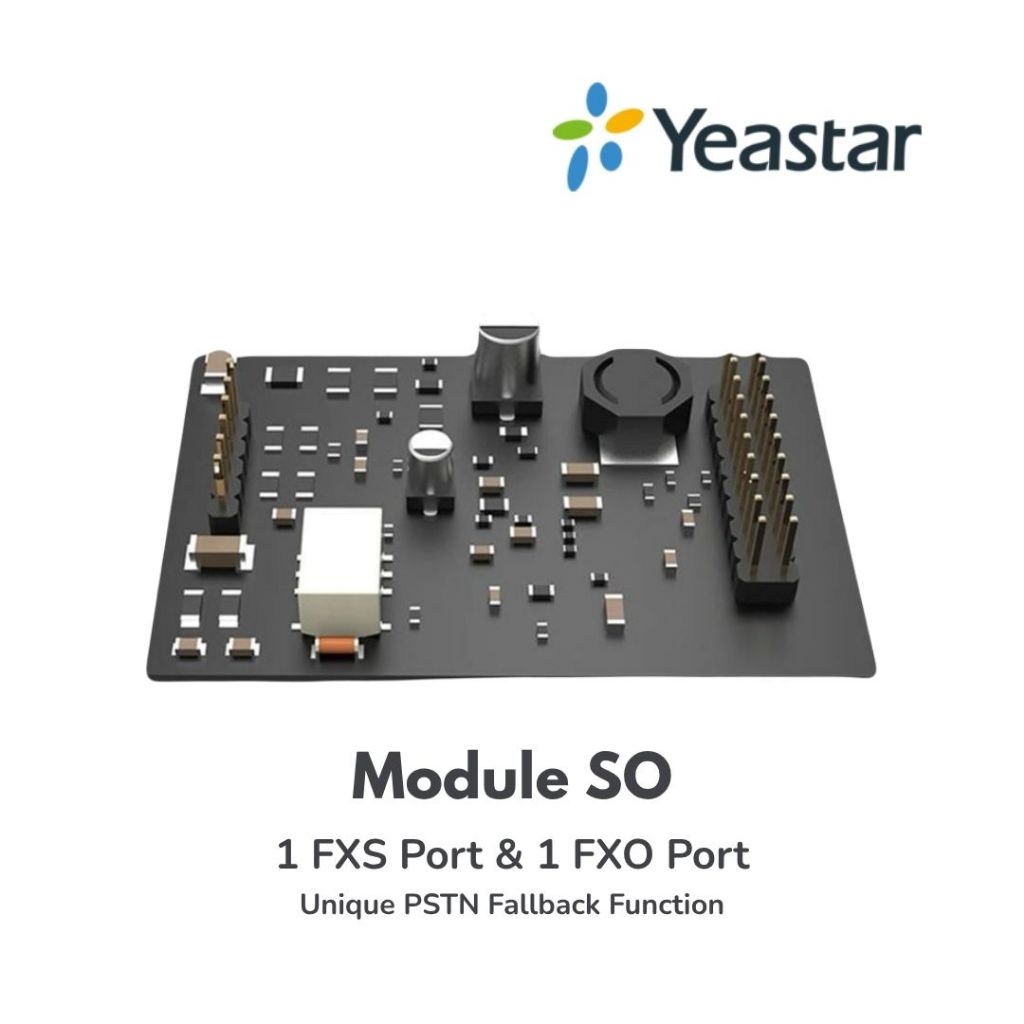 Yeastar SO Module – 1 FXO + 1 FXS Expansion