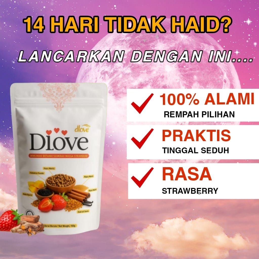 

Dlove Detox Rahim Untuk Memperlancar siklus menstruasi yang tidak teratur | 14 hari | ,Keputihan,Dan hormon yang tidak teratur Rasa Strawberry isi 50gr