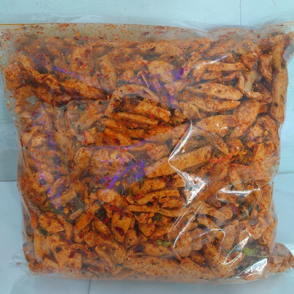 

basreng pedas kemasan 250g
