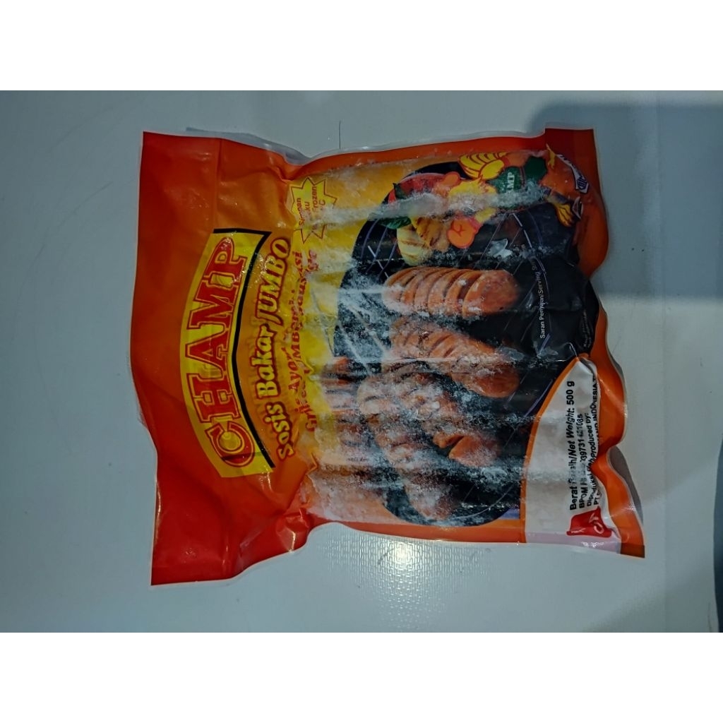 

champ sosis bakar jumbo
